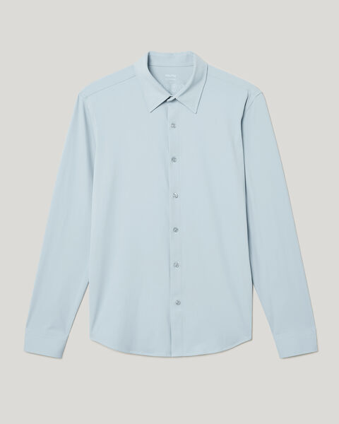 Slim Travel Shirt, Sky Blue, hi-res